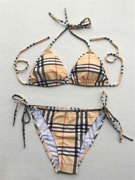 fake burberry bikini|burberry bikini swimsuit.